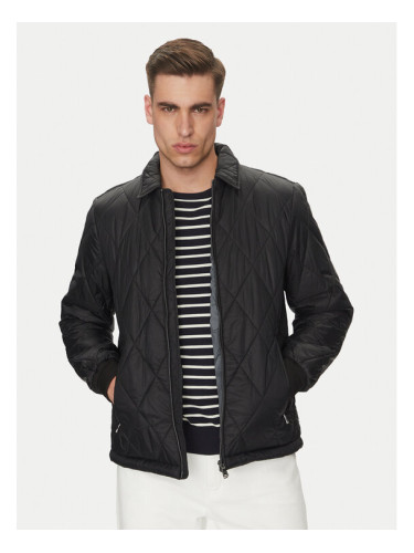 Geox Преходно яке Decio M5522S T3132 F9000 Черен Regular Fit