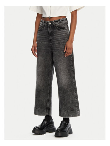 HUGO Дънки Gevane 50530309 Черен Wide Leg