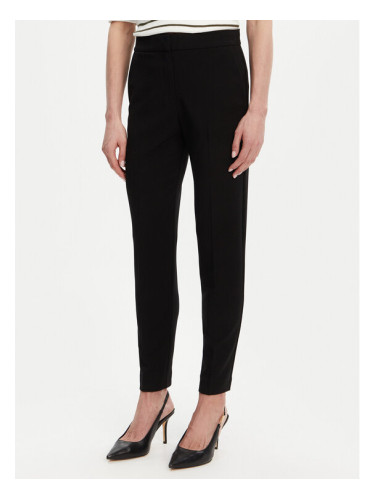 French Connection Текстилни панталони 74KZA Черен Tailored Fit