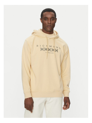 Richmond X Суитшърт UMP25006FE Бежов Regular Fit