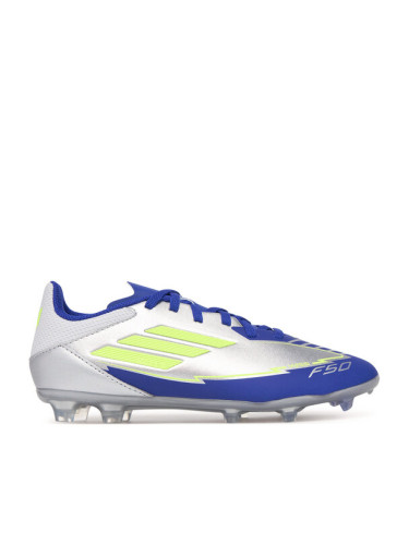 adidas Обувки за футбол F50 League Messi Firm/Multi-Ground IH0924 Сив
