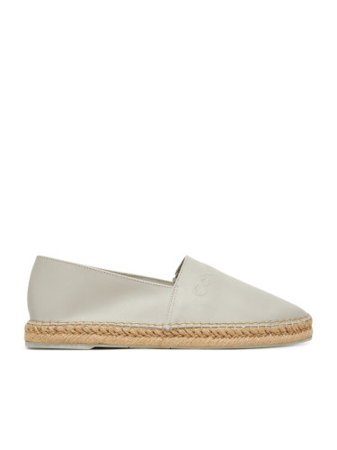 Calvin Klein Еспадрили Espadrille Lth HM0HM01882 Сив