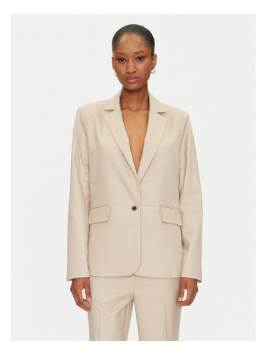 Morgan Сако 251-VLUX.F Бежов Regular Fit