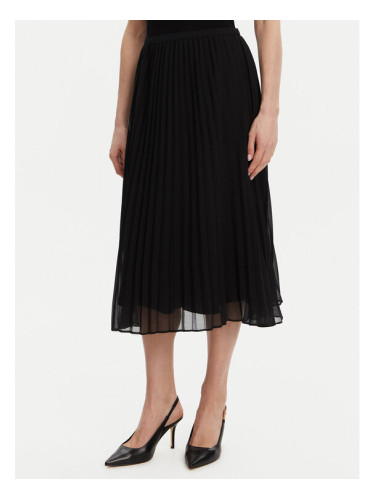 French Connection Плисирана пола 73DZ6 Черен Regular Fit