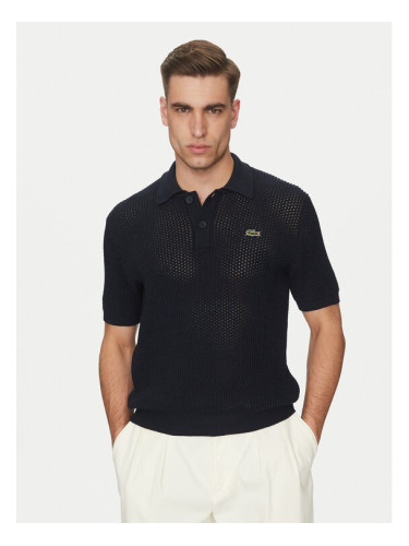 Lacoste Пуловер AH9724 Тъмносин Regular Fit