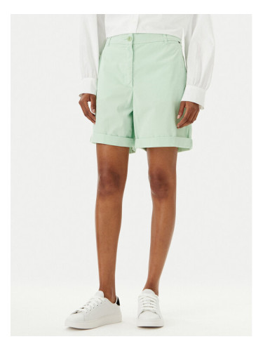 Tommy Hilfiger Шорти от плат WW0WW42457 Зелен Regular Fit
