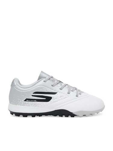 Skechers Обувки за футбол Razor 1.5 Jr Youth Tf 252061L/WSL Бял