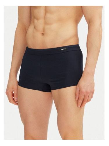 Calvin Klein Swimwear Бански KM0KM01114 Тъмносин