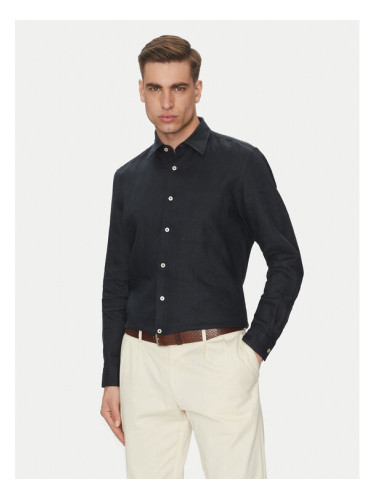 Marc O'Polo Риза M23 7428 42318 Тъмносин Regular Fit