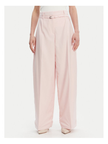 BOSS Текстилни панталони 50537404 Розов Regular Fit