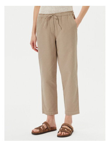 Marc O'Polo Текстилни панталони M03 1340 10073 Бежов Tapered Fit