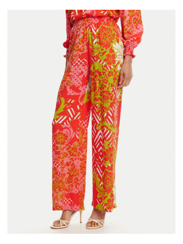 Gaudi Текстилни панталони 511BD25026 Оранжев Relaxed Fit