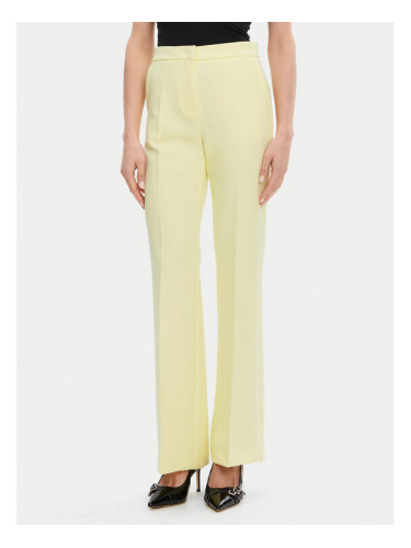 Maryley Текстилни панталони 25EB587/43LL Жълт Regular Fit