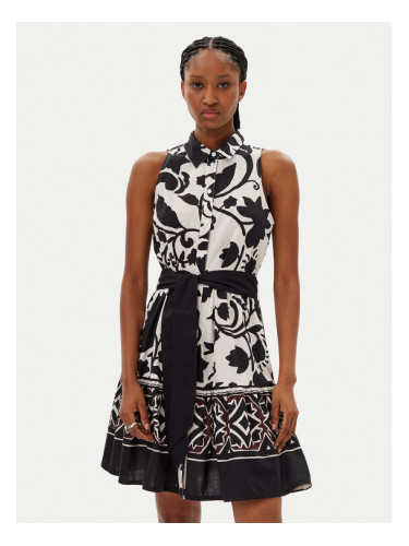 Gaudi Рокля тип риза 511FD15022 Черен Regular Fit