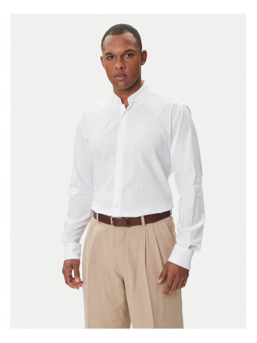 KARL LAGERFELD Риза 605035 552627 Бял Regular Fit