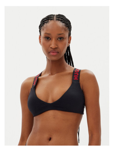 HUGO Горнище на бански Dotti 50540225 Черен