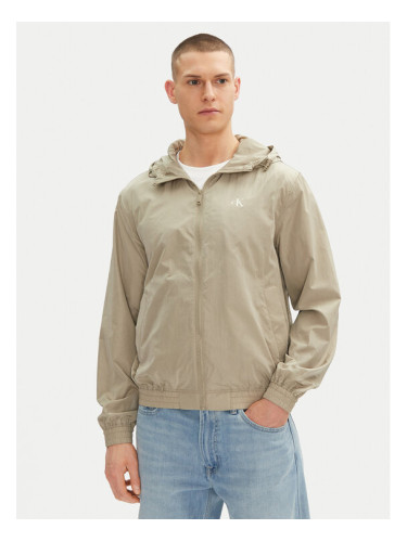 Calvin Klein Jeans Ветровка J30J327254 Сив Regular Fit