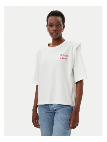 ViCOLO Тишърт RD0013 Бял Regular Fit