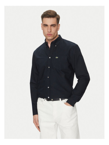 Lacoste Риза CH1911 Черен Regular Fit