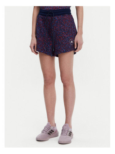 adidas by Stella McCartney Спортни шорти Printed JG3608 Тъмносин Loose Fit