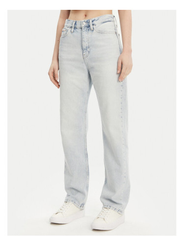 Calvin Klein Jeans Дънки J20J225132 Син Straight Fit