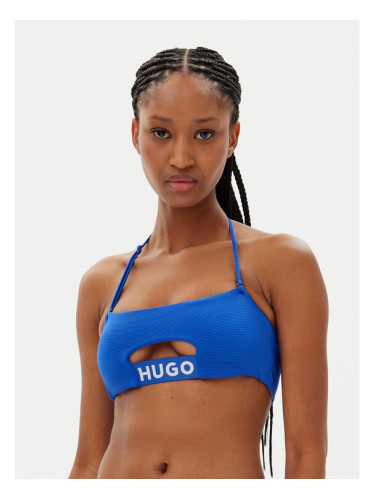 HUGO Горнище на бански Dotti 50540224 Син