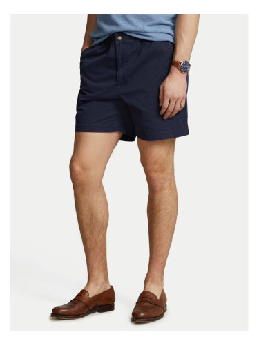 Polo Ralph Lauren Шорти от плат Prepster 710644995 Тъмносин Classic Fit