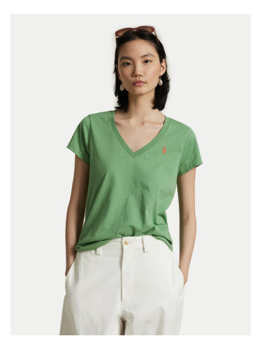 Polo Ralph Lauren Тишърт 211902403009 Зелен Straight Fit