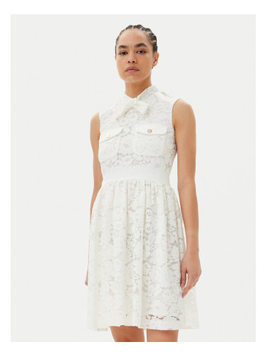 Artigli Коктейлна рокля ACAB000749 Бял Regular Fit