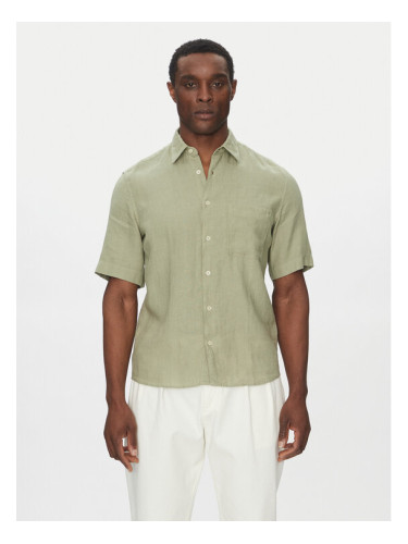 Marc O'Polo Риза M23 7428 41002 Зелен Regular Fit