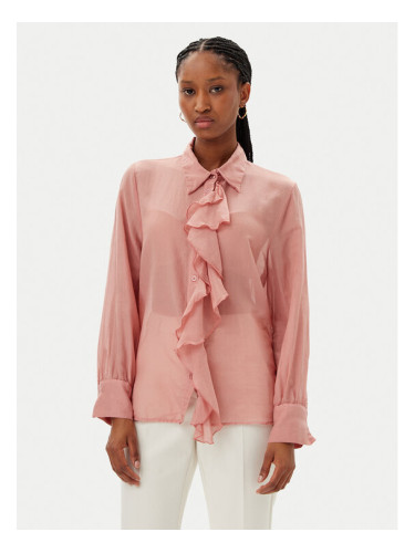 Kontatto Риза KONTATTO-B3004C E25B2C.142 Розов Regular Fit