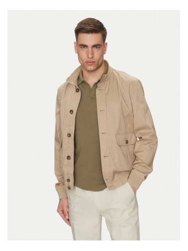 Geox Преходно яке Eolo M5520Q T3219 F5264 Бежов Regular Fit