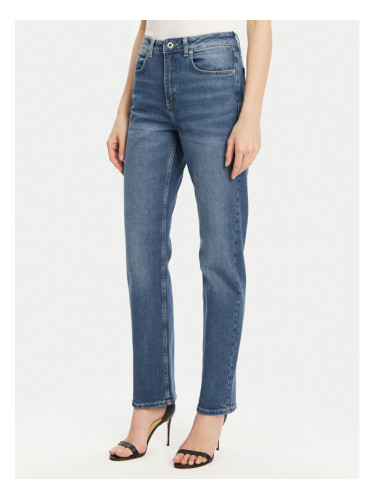 Karl Lagerfeld Jeans Дънки A1W10028 Син Straight Fit