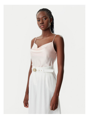 Rinascimento топ CFC0019818002 Розов Regular Fit