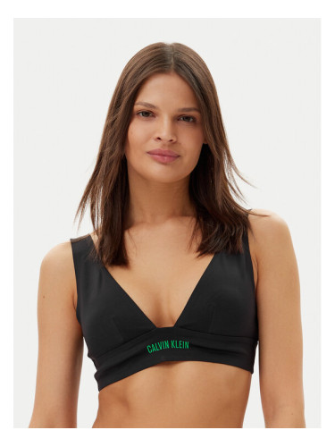 Calvin Klein Swimwear Горнище на бански KW0KW02890 Черен