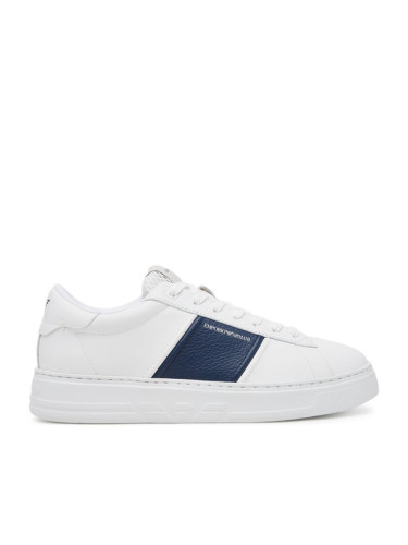 Emporio Armani Сникърси X4X570 XN840 T849 Бял