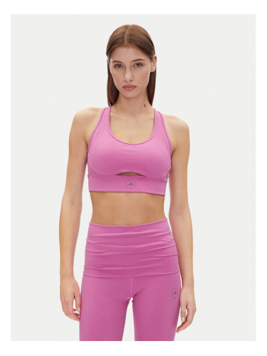 adidas by Stella McCartney Спортен сутиен TrueStrength JJ1639 Розов Slim Fit