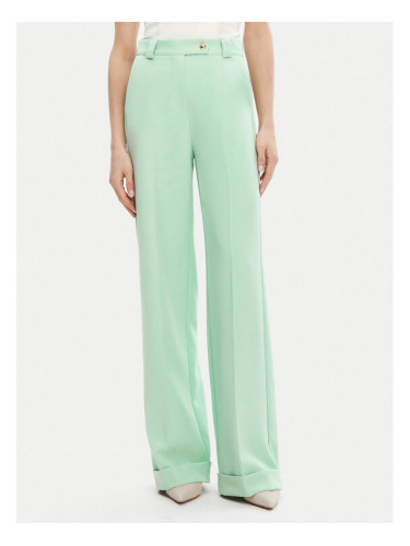 Maryley Текстилни панталони 25EB537/M26/43SP Зелен Regular Fit