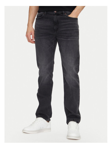 HUGO Дънки 50537680 Черен Slim Fit