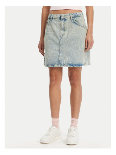 HUGO Дънкова пола Gami 50534755 Син Regular Fit