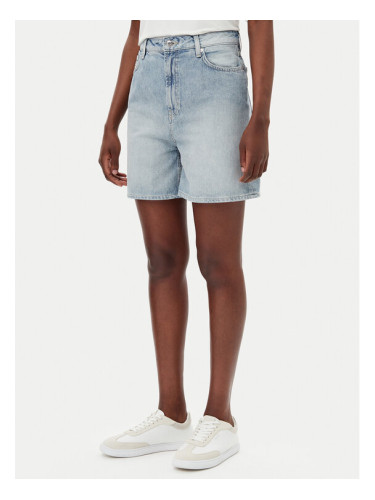HUGO Дънкови шорти Gelita 50538863 Син Relaxed Fit