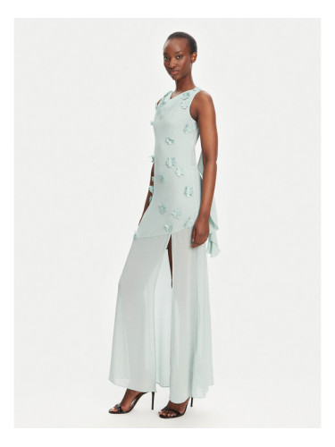 ROTATE Официална рокля 113904305 Светлосиньо Regular Fit