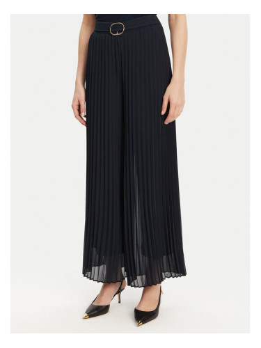 Morgan Панталони тип палацо 232-PCARY Тъмносин Wide Leg