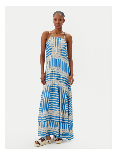 Maaji Лятна рокля Azure Stripes Rosalia PT2664CLD001 Син Regular Fit