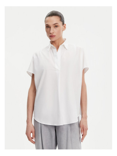 French Connection Риза 72LZI Бял Relaxed Fit