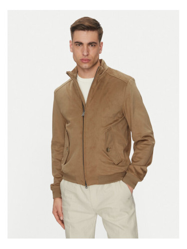 Geox Яке от имитация на кожа Blainey M5520P T3196 F5265 Бежов Regular Fit