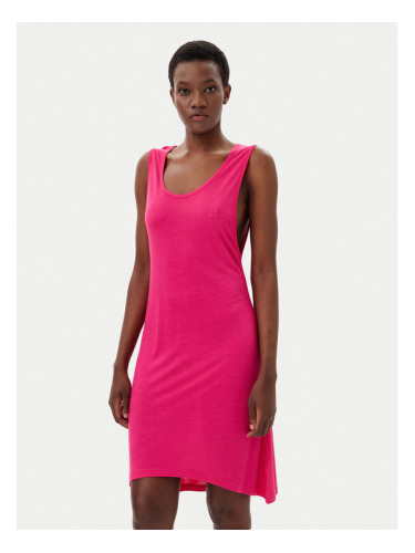 HUGO Лятна рокля Beach 50540333 Розов Relaxed Fit