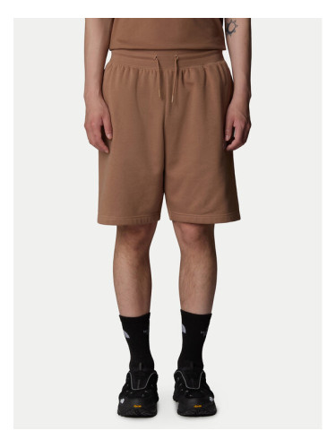 The North Face Спортни шорти Essential NF0A8C2G Кафяв Loose Fit