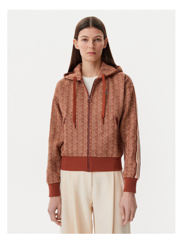 Lacoste Суитшърт SF7606 Кафяв Regular Fit