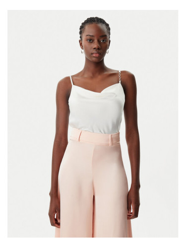 Rinascimento топ CFC0019818002 Бял Regular Fit